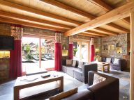 Ferienhaus Le Loup Lodge mit privat Schwimmbad und Sauna-4