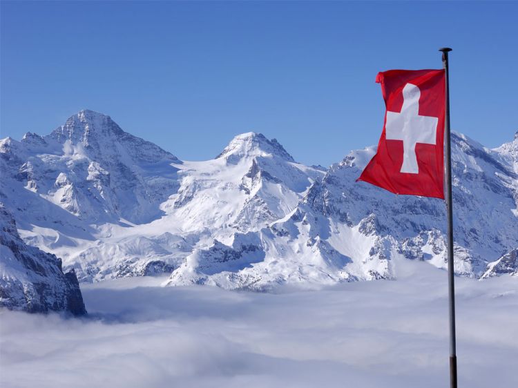 Skifahren in der Schweiz