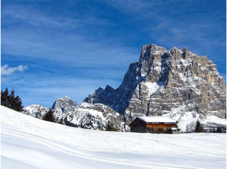 Chalet in den Bergen Italien