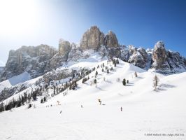 Skigebiet Dolomiten - Val Gardena