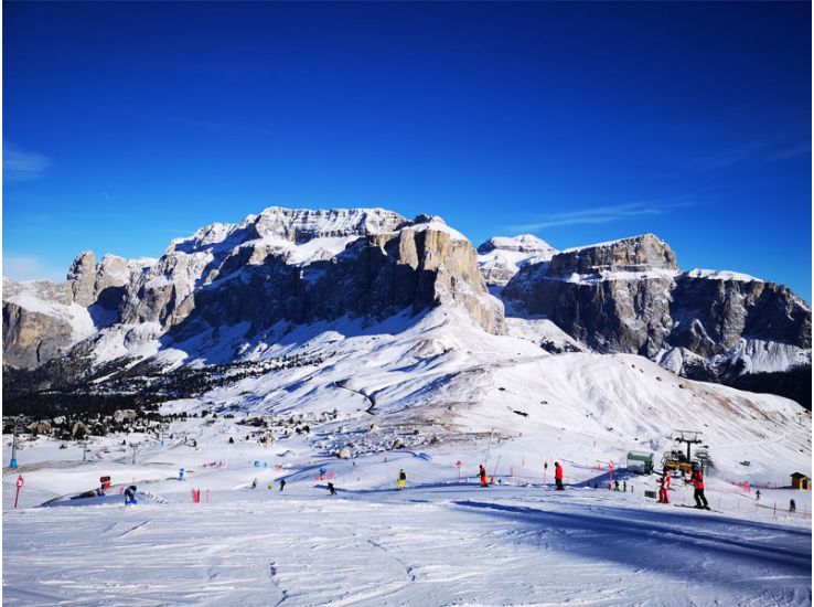 Skigebiet Dolomieten